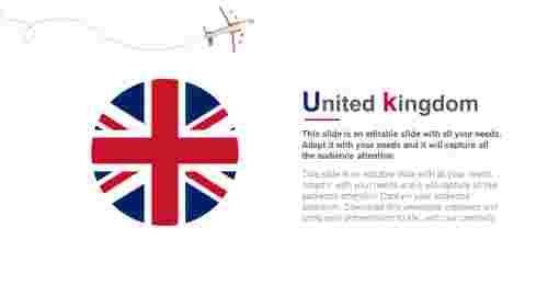 united kingdom flag ppt presentation